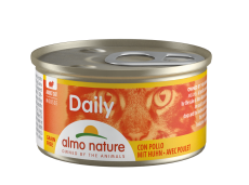 ＜購買正價貨品滿$300~可以優惠價$5換購＞ Almo Nature Daily 雞肉慕絲 (Chicken Mousse) 貓罐頭 85g (153)  到期日: 12/2025