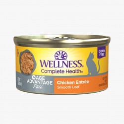 Wellness Complete Health 雞肉白魚配方 肉醬 老貓護養罐 85g x 24罐 原箱優惠