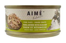 Aimé Kitchen 吞拿魚配扇貝Tuna with Scallop 貓罐 85g x24罐優惠 (TS85)