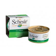 Schesir 啫喱系列 160 雞肉絲飯 貓罐頭 85g