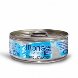 Monge 野生海洋系列 - 大西洋吞拿魚 貓罐頭  80g x 24罐 原箱優惠