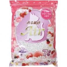 ＜購買正價貨品滿$1200~即免費獲贈＞　日本Super Cat 超級貓 Air3D 立體紙砂 (粉紅花香味) 7L（日本製）