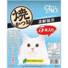 CIAO YK-56 燒鰹魚柳 高齡貓 5條裝 到期日: 11/2025