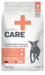 Nutrience CARE - 過敏皮膚及腸胃配方 (Sensitive Skin) 狗乾糧 5lb (淺橙) x2包優惠