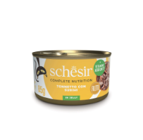 Schesir 啫喱系列 (136 / 750044) 吞拿魚+蟹肉飯 貓罐頭 85g