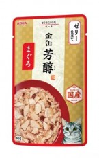 ＜購買正價貨品滿$300~可以優惠價$8換購＞　(貓濕包) AIXIA 金罐 芳醇軟包 吞拿魚 60g (GHP-1)