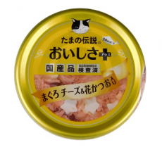 日本三洋 たまの伝説 東瀛風味 吞拿魚+芝士+花鰹魚 70g x 6罐優惠 到期日: 12/2025 (32)