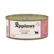 Applaws 愛普士 吞拿魚+蝦 成貓罐頭 156g (2008) 