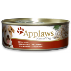 ＜購買正價貨品滿$300~可以優惠價$16換購＞ Applaws 全天然狗罐頭 雞柳 156g 到期日: 10/2025