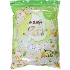 ＜購買正價貨品滿$300~可以以優惠價$50換購＞ 日本Super Cat 超級貓 Air3D立體紙砂 (綠色水果香味) 7L（日本製）