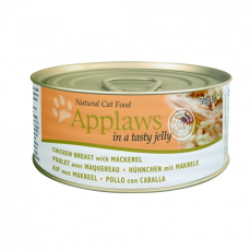 Applaws 啫喱系列 雞胸 & 鯖魚 貓罐頭 70g