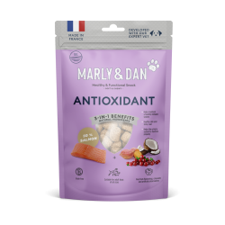 Marly & Dan 低溫烘焙三文魚肉粒 狗小食 (抗氧化尿道保護配方 Antioxidant) 100g 到期日: 12/2025