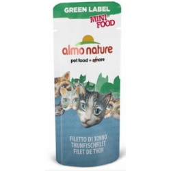 【購買正價貨品滿$300/$800可換購】　　　Almo Nature Green Label Mini Food 吞拿魚柳貓小食 3g 到期日: 17/5/2022
