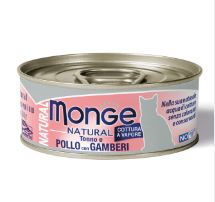 《試食優惠》Monge 野生海洋系列 - 貓罐頭 80g (6款味道 每味一罐) <<限量10 set>>