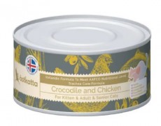 Astkatta 氣管保養系列 鱷魚肉 + 走地雞配方 Crocodile & Chicken 貓罐頭 80g (P00149)