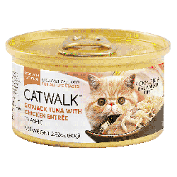 CATWALK 鰹吞拿魚 + 雞肉 貓主食罐 80g (到期日: 11/06/2024)