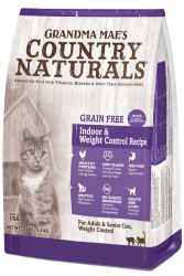 Country Naturals 無穀物 體重控制去毛球室內貓配方(高齡、肥胖、低運動量/室內貓) 12lb磅 (紫袋)