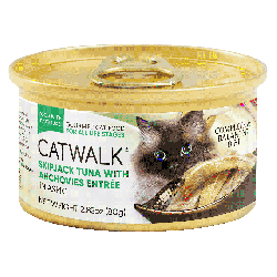 CATWALK 鰹吞拿魚 + 鯷魚 貓主食罐 80g