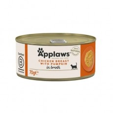 Applaws 愛普士 雞胸肉+南瓜 成貓罐頭 70g (1010)