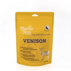 MeadowLand 貓狗小食 Freeze Dried Treats : Venison 凍乾鹿肉 50g 到期日: 11/2025