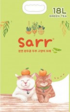 韓國 sarr 豆腐砂 (綠茶) 18L x 3包優惠 (共一箱)