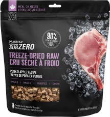 Nutrience SubZero Freeze-Dried Raw 天然凍乾全犬糧 豚肉+蘋果 369g (紫)