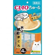【購買正價貨品滿$300/$800可換購】　　　 Ciao SC-179 水分補給 吞拿魚醬 (內含4小包)  到期日: 04/2023