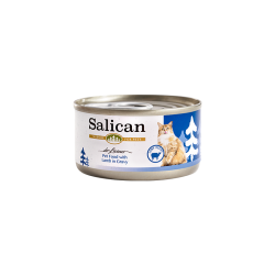 【購買正價貨品滿$300~可以以優惠價$5換購】Salican 挪威森林 羊肉 (肉汁) Lamb in Gravy 貓罐頭  85g 到期日: 2/2024