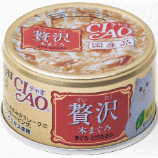 CIAO 贅沢 A-141 吞拿魚 +雞肉 貓罐頭 80g (A-141)