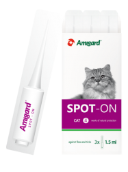 Amigard Spot-On for cat 貓用防蝨滴 1.5ml x3支