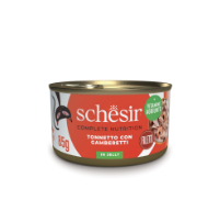 Schesir 啫喱系列 (138 / 750044) 吞拿魚+鮮蝦飯 貓罐頭 85g