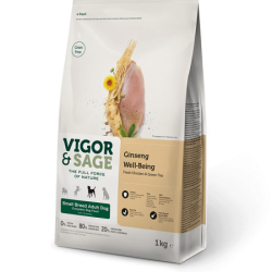 Vigor & Sage 雞肉、人參無穀物配方 [小型成犬糧] 6kg