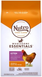 Nutro 全護營養系列  特級幼貓配方(農場鮮雞+糙米) 5lb