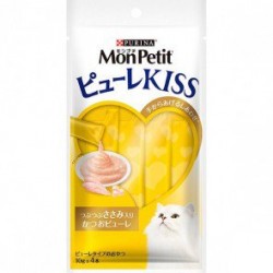 Mon petit puree kiss 吞拿魚醬伴粒粒雞肉 10g (內含4小包) (黃)