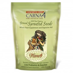 Carna4 加拿大貓狗補品 - Flora4 100% 有機發芽種子營養粉 18oz