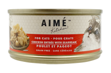 Aimé Kitchen 雞肉配鯛魚 Chicken with Seabream 貓罐  x24罐優惠