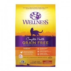 <<穿袋>> Wellness Complete Health 無穀物 室內成貓 雞肉配方 貓糧  (9211) 11.5lb  到期日: 10/03/2024