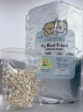 <購買正價貨品滿$300~可以優惠價$30換購> My Best Friend 雞肉粒 貓狗脫水小食 (散裝)100g
