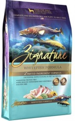 Zignature 超越 無穀物白魚配方 (Whitefish) 狗糧 12.5磅