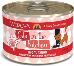 Weruva Cats in the Kitchen  Two Tu Tango 沙甸魚+吞拿魚+火雞 美味肉汁 170g