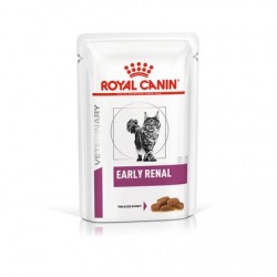 [凡購買處方用品, 訂單滿$500或以上可享免費送貨]　　Royal Canin - Early Renal 早期腎病 處方貓濕包 85g x 12包