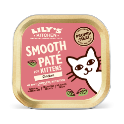 Lily's Kitchen 幼貓成長餐 (雞) 貓主食罐 85g (粉紅色) 到期日: 03/24