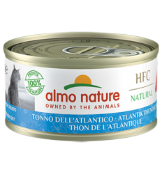 Almo Nature HFC Natural 大西洋吞拿魚 貓罐頭 (9020) 70g 