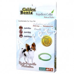 【購買正價貨品滿 $300/$800 可換購】　　　 Golden Bonta - 天然抗蚊虱帶 (小型犬)  到期日: 05/2023
