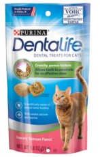 ＜本月優惠＞ (貓小食) PURINA DENTALIFE CAT TREATS 貓潔齒餅 三文魚味 1.8OZ 