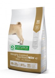 Nature's Protection Weight Control Sterilised 低脂全犬糧 雞+魚配方 (1歲以上) 4kg