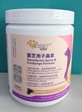 (我衣服破損了) ＜購買正價貨品滿$800~可以優惠價$280換購＞ Cosset 愛寵健 靈芝孢子蟲草 貓用肉粒配方180粒 到期日: 10/2026
